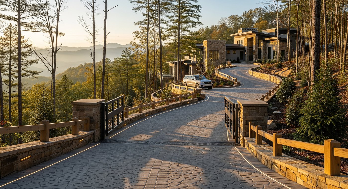 Smoky Mountains Steep Driveway Safety and Winter Maintenance