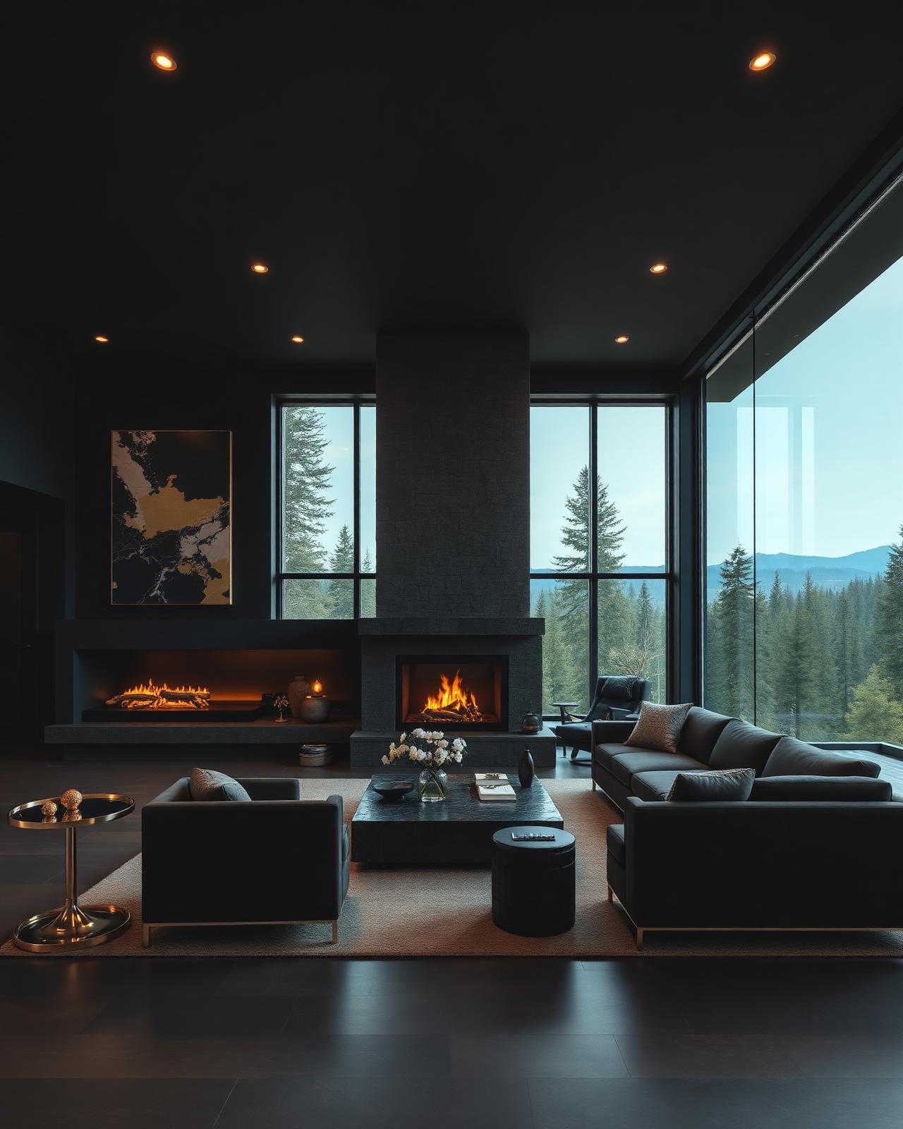 Luxury great room interior design